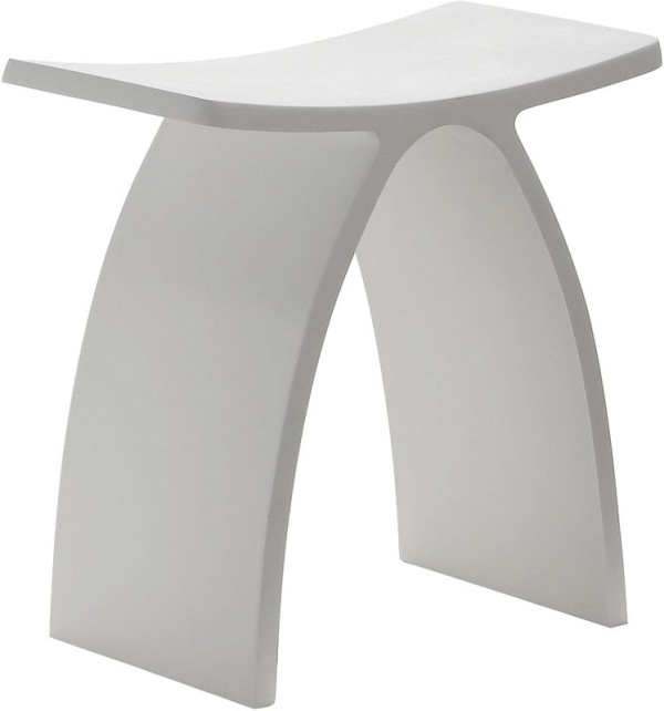 Табурет Abber Stein AS1639 матовый белый