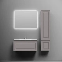 Мебель для ванной комнаты Sancos Very 90 doha soft, раковина CN7002