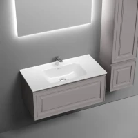 Мебель для ванной комнаты Sancos Very 90 doha soft, раковина CN7002
