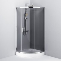 Душевой уголок AM.PM Like W83G-315-090CG 90х90, тонированное стекло