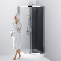 Душевой уголок AM.PM Like W83G-315-090CG 90х90, тонированное стекло