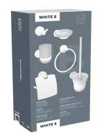Набор Bemeta White 204604 матовый белый Набор Bemeta White 204604 матовый белый