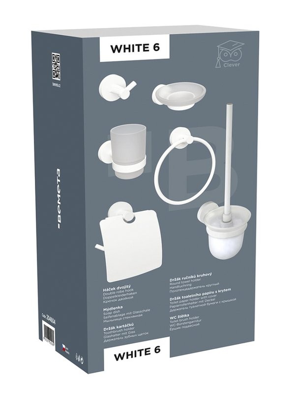 Набор Bemeta White 204604 матовый белый