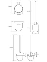 Набор Bemeta White 204604 матовый белый Набор Bemeta White 204604 матовый белый