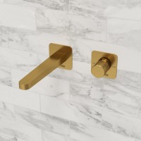 Смеситель для раковины Wasserkraft Schunter A8251.308 С ВНУТРЕННЕЙ ЧАСТЬЮ, золото