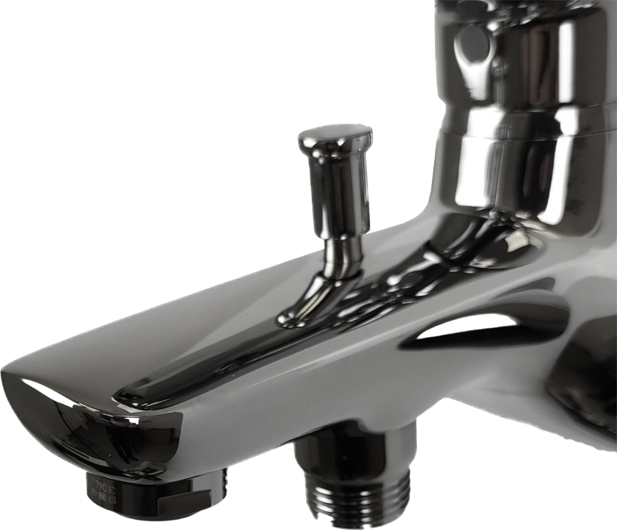 Душевой комплект Смеситель Paini Laguna LACR111 + Стойка RS 50CR191B0RS1P3