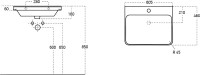 Тумба с раковиной STWORKI Ларвик 60 белая матовая