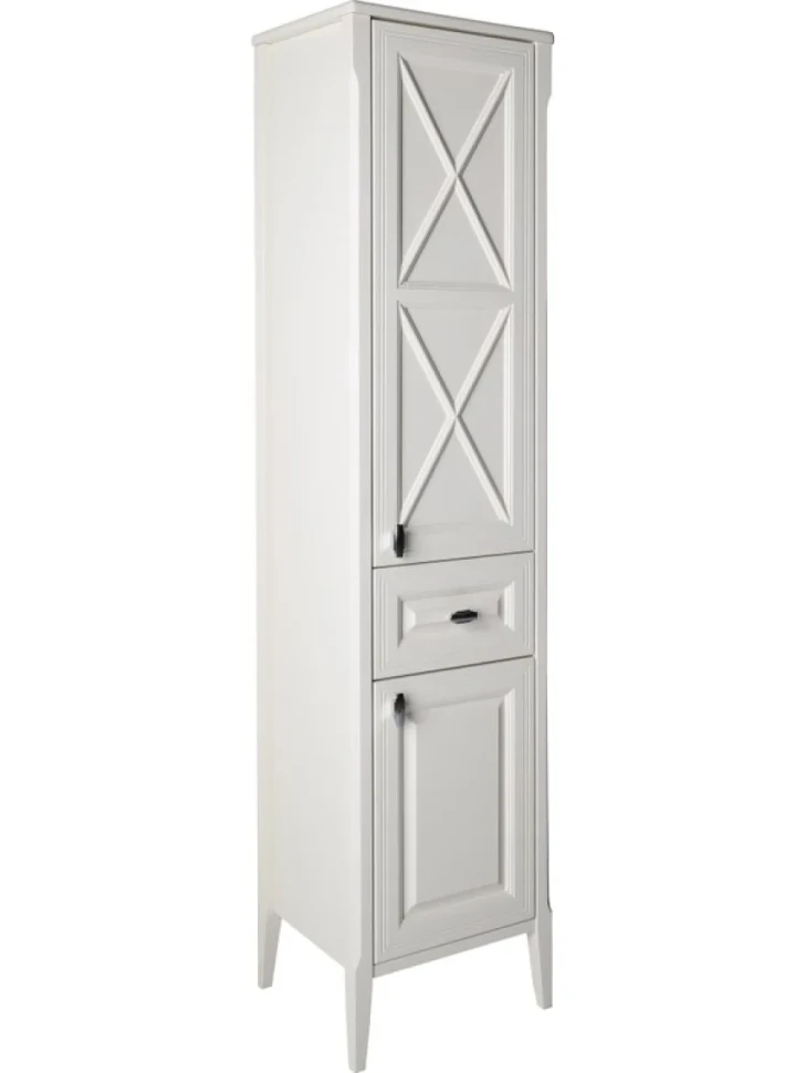 Шкаф пенал для ванной ASB-Woodline Монте 40 R, бежевый
