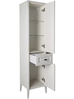 Шкаф пенал для ванной ASB-Woodline Монте 40 R, бежевый