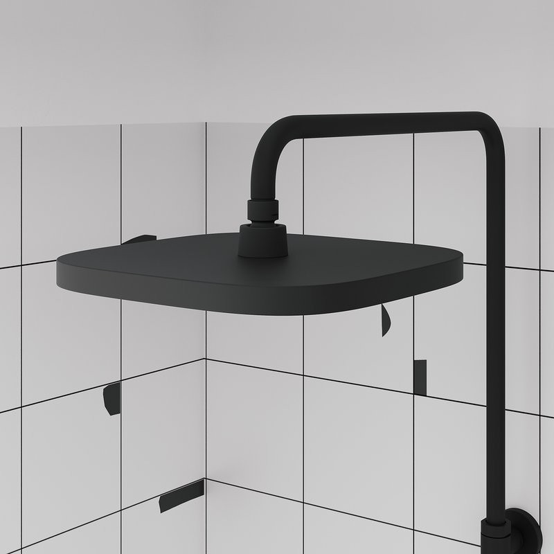 Душевая стойка IDDIS SpaHome SPHBLTKi06 черный матовый