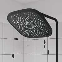 Душевая стойка IDDIS SpaHome SPHBLTKi06 черный матовый