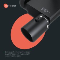 Душевая стойка IDDIS SpaHome SPHBLTKi06 черный матовый