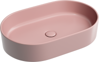 Накладная раковина Ceramicanova Element CN6048MP розовая матовая