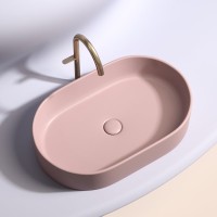 Накладная раковина Ceramicanova Element CN6048MP розовая матовая