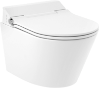 Комплект Lavinia Boho Унитаз подвесной Smart V-Clean 335901RS с микролифтом + Инсталляция RelFix 38010010 + Кнопка RelFix 380501MB + Дозатор RelFix 38040010