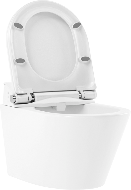 Комплект Lavinia Boho Унитаз подвесной Smart V-Clean 335901RS с микролифтом + Инсталляция RelFix 38010010 + Кнопка RelFix 380501MB + Дозатор RelFix 38040010