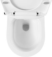 Комплект Lavinia Boho Унитаз подвесной Smart V-Clean 335901RS с микролифтом + Инсталляция RelFix 38010010 + Кнопка RelFix 380501MB + Дозатор RelFix 38040010