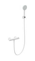Термостатический смеситель Wonzon & Woghand WW-B2005-A-MW для душа, матовый белый