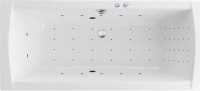 Акриловая ванна Excellent Aquaria Lux Aquaria Lux WAEX.AQU18.NANO 180x80 см, встраиваемая, с гидромассажем, белая, со сливом-переливом