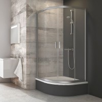 Душевой уголок Ravak Blix BLCP4-90 Sabina Transparent, профиль сатин