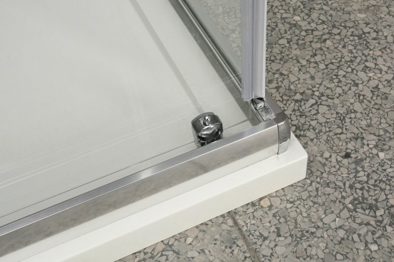 Душевой уголок BelBagno Unique UNIQUE-AH-1-120/135-100-C-Cr