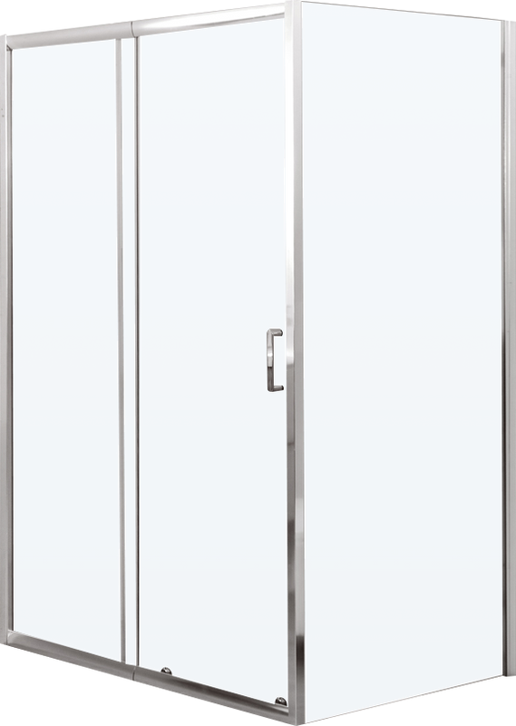 Душевой уголок BelBagno Unique UNIQUE-AH-1-120/135-100-C-Cr