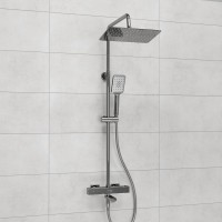 Душевая стойка Wasserkraft Aller A199.069.126.087.CH Thermo хром