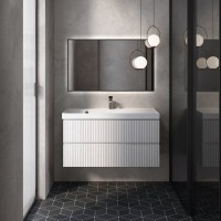 Тумба под раковину для ванной AQUAme S1 100 белая