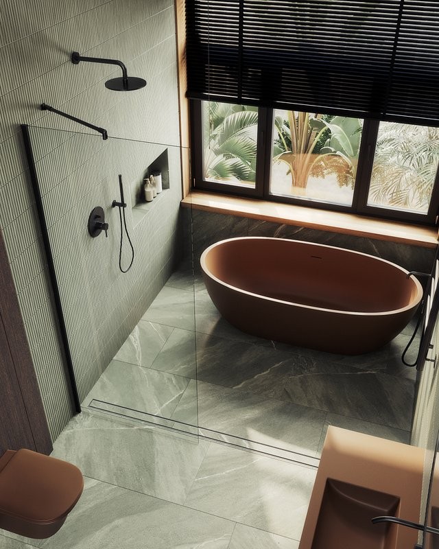 Душевая перегородка Maybahglass MGD-689-6ш 89 см, профиль черный, стекло прозрачное