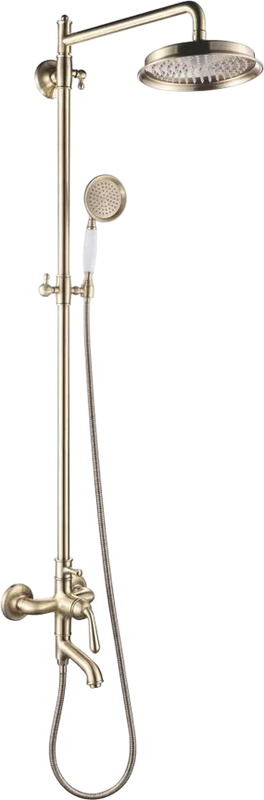 Душевая стойка Rose R0236Q бронза