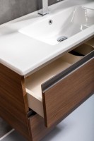 Тумба с раковиной Armadi Art Capolda 100 dark wood Тумба с раковиной Armadi Art Capolda 100 dark wood