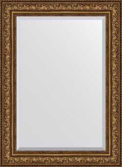 Зеркало Evoform Exclusive BY 3479 80x110 см виньетка состаренная бронза