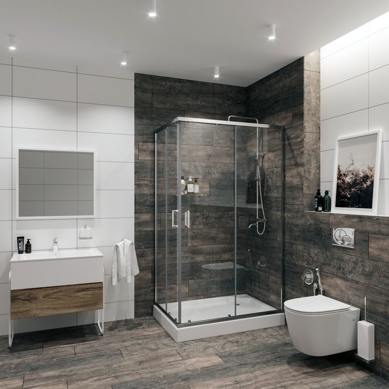 Душевой уголок Niagara Nova NG-6611-08 120x90, прямоугольный