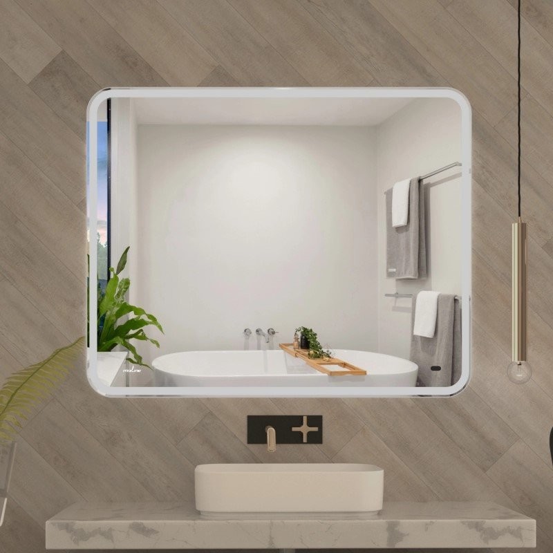 Зеркало Mixline Турин 100 с подсветкой, бесконтактный выключатель