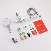 Смеситель с длинным изливом для ванны Raglo R03.22 хром Смеситель с длинным изливом для ванны Raglo R03.22 хром