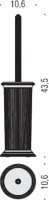 Ершик Colombo Design Hermitage В3306.HPS золото