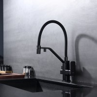 Смеситель для кухни с подключением фильтра Raglo R85.62.06, черный Смеситель для кухни с подключением фильтра Raglo R85.62.06, черный