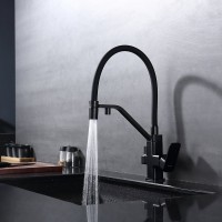 Смеситель для кухни с подключением фильтра Raglo R85.62.06, черный Смеситель для кухни с подключением фильтра Raglo R85.62.06, черный