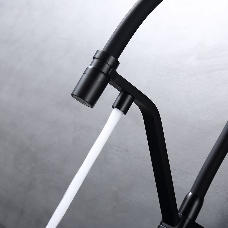 Смеситель для кухни с подключением фильтра Raglo R85.62.06, черный