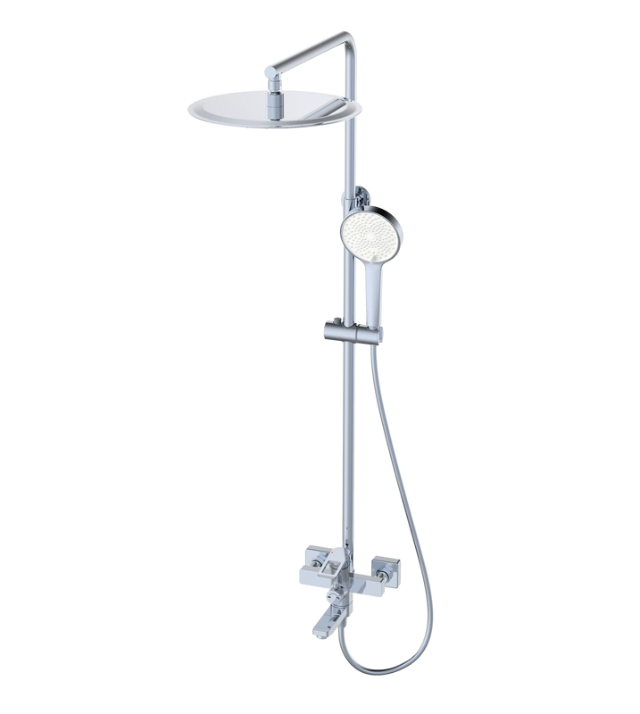 Душевая стойка Wonzon & Woghand WW-88739010-CR хром