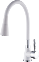Комплект Мойка Omoikiri Tedori 57 белая + Смеситель Potato P284 P36284-7 белый