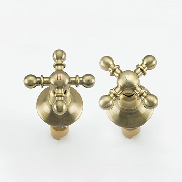 Смеситель на борт ванны Gappo G1189-4 бронза