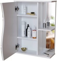 Зеркало-шкаф Mixline Классик 50 подвесной, белый, левый