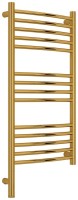 Полотенцесушитель электрический Сунержа Богема 3.1 03-6002-8040 90x45 см, подключение слева, золото, лесенка