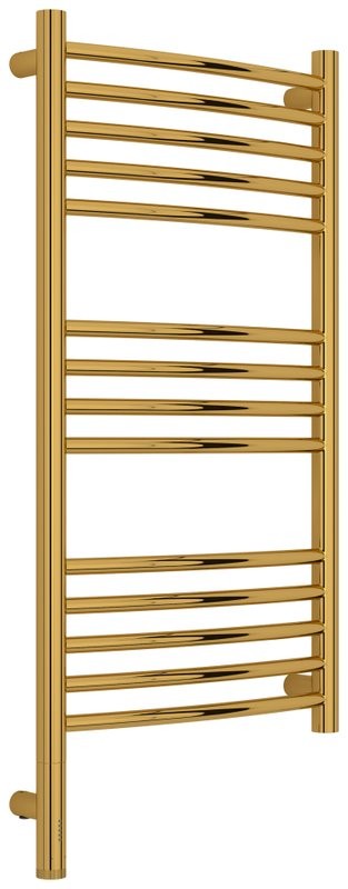 Полотенцесушитель электрический Сунержа Богема 3.1 03-6002-8040 90x45 см, подключение слева, золото, лесенка