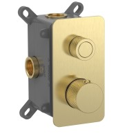 Смеситель для душа AQUAme с термостатом встраиваемый AQM8810BG