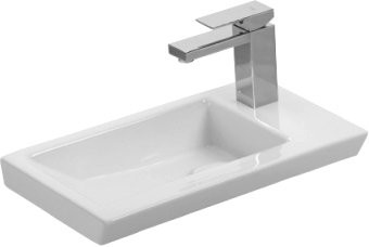 Тумба с раковиной Aquanet Дувр 45 белая