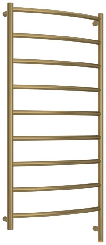 Полотенцесушитель электрический Сунержа Галант 3.1 32-6001-1260 130x65 см, подключение справа, золотой шелк, лесенка