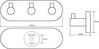 Крючок Bemeta Omega 104405232