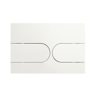 Кнопка смыва для унитаза Wonzon & Woghand WW-IB233-MW пластик, цвет матовый белый